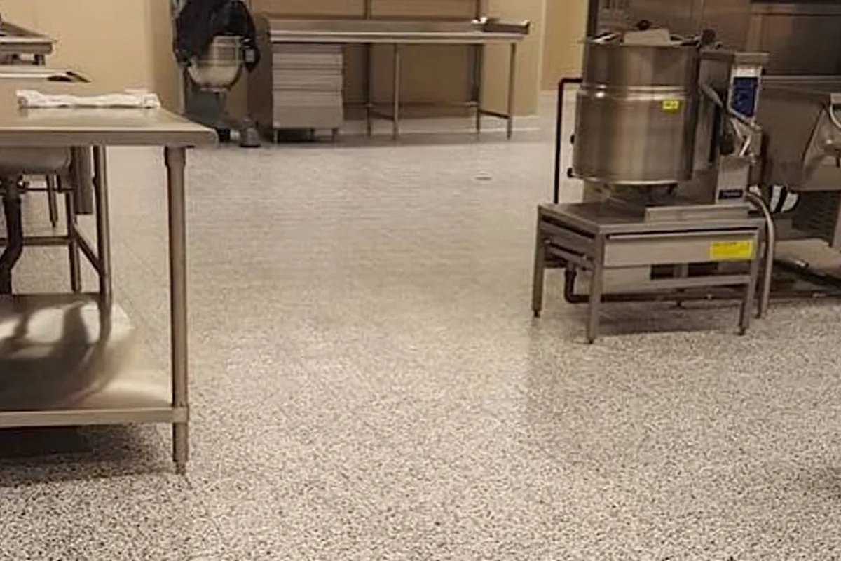 Commercial Epoxy Flooring finish example